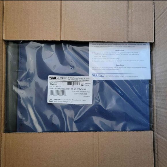 Skil-Care 30 Degree Smooth Surface Single Bed Wedge - 7" X 12" X 34" PAIR - Picture 3 of 5